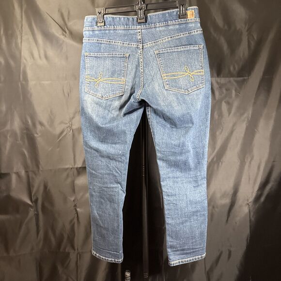 Denizen from Levi’s Modern Pull-on Crop Jeans Women’s Sz 8 - Picture 4 of 8